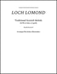 Loch Lomond SATB choral sheet music cover